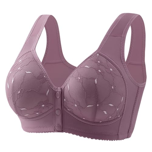 Soutien-gorge respirant et réglable sans armature en rose vif