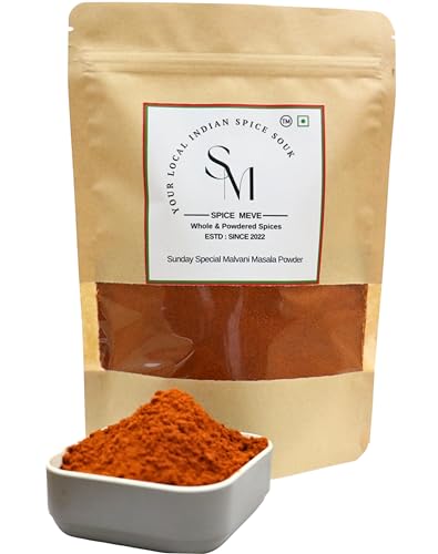 Spice Meve Sunday Special Malvani Masala 185g | Authentic Malvani Masala | 100% Pure And Flavorsome Malvani Masala (185g)