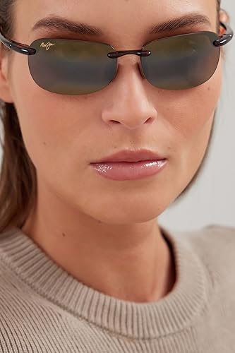 Maui Jim Men's and Women's Sandy Beach Polarized Rimless Sunglasses3