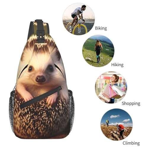 Bolso Cruzado para Hombre Mochila de Pecho Diagonal miniatura 6