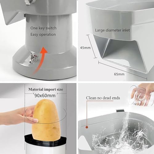 Electric Vegetable Dicer 200W -Slicer Machine for Potatoes with Mincing Blades-Commercial Grade Grater for Efficient Food Preparation