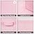 GRANNY SAYS Cube Storage Bins, 11 Inch 6 Pack Storage Cube Organizer, Foladble Fabric Storage Boxes with Handle, Decorative Clothing Storage Baskets for Shelves, Closet, Pink