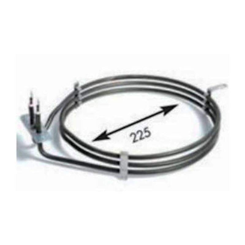 REPORSHOP - Resistencia Circular Horno Industrial Diametro 225mm 3000w 230v
