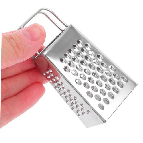 ABOOFAN Mini Rallador de Queso Acero Inoxidable 2 piezas miniatura 4