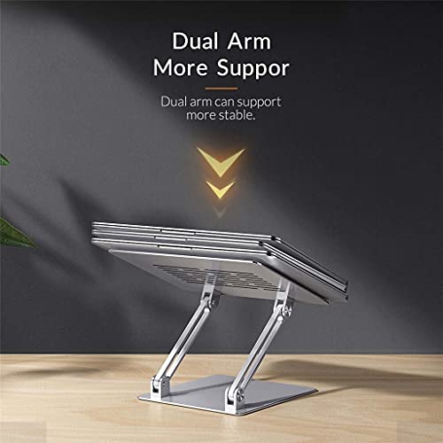 Support d'ordinateur pliable avec structure en aluminium pour refroidissement