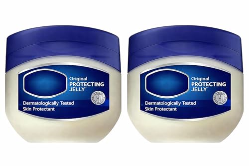 Image of 2x 100ml Original Pure Petroleum Jelly for Dry Skin, Lips & Heels – Moisturising Skin Protectant for Everyday Body Care