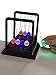 Think Stores Newton's Multi-Color Light Up Cradle with LED Glass Balls and Mirror for Desktops