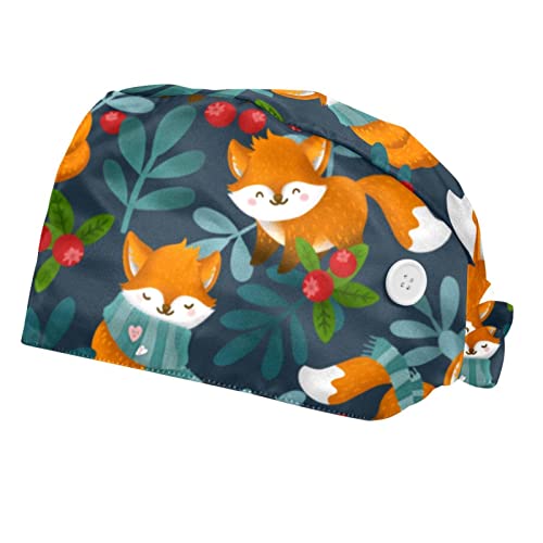 Chapeaux bouffants 2PCS durables avec bandeau frontal absorbant haut de gamme