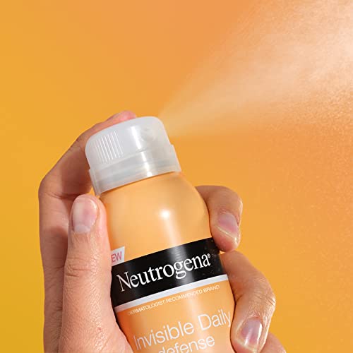 Neutrogena Invisible Daily Defense Body Sunscreen Spray, Broad Spectrum Spf 60+, Oxybenzone-Free & Water-Resistant, Sun & Environmental Aggressor Protection, Antioxidant Complex, 5.0 Oz #TOP3