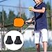 LOOEEL 2PCS Pickleball Ball Retriever,Universal Pickleball Upper Suction Cup,Silicone Pickleball Grabber and Picker,Fits Most Pickleball Paddles. -Black