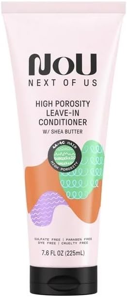 High Porosity Leave-in Conditioner, for Coily & Curly Hair, 7.6 fl oz, White