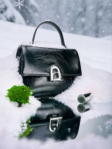 Image of LA FESTIN Small Top Handle Bags for Women Genuine Leather Shoulder Handbag