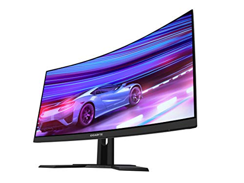 Image of GIGABYTE G27QC 27 inch 165Hz 1440P Curved Gaming Monitor, 2560 x 1440 VA 1500R Display, 1ms (MPRT) Response Time, 92% DCI-P3, HDR Ready, FreeSync Premium, 1x Display Port 1.4