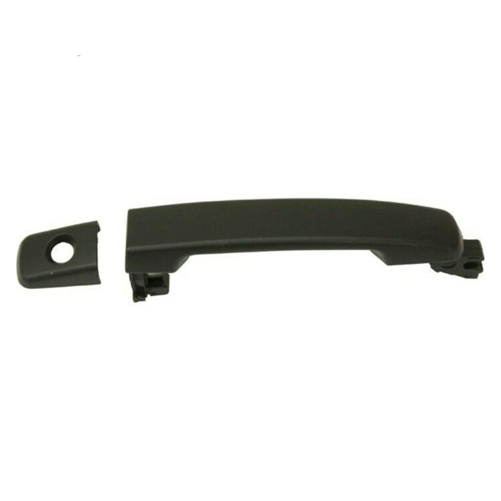 Byskjz One Color Car Outer Door Handle Replacement For Nissan For Navara For D40 For Np300 2006-2014 For R51 For Maxima 2004-2008 Car Exterior Door Handle Front Left Right Black(Front Left)