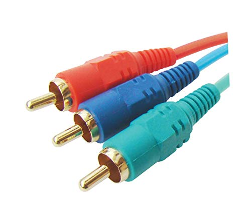Image of MX RCA Cable 2RCA To 2RCA Stereo Audio Cable Gold Plated Adapter Dual Shielded For Home Theater Amplifier Hi-Fi System Car Sound Speaker PARENT (3 RCA Male / 3 RCA Male (RGB) Cord, 5M)