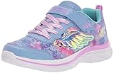 Fabric Skechers Quick Kicks Flying Beauty Sports Shoes,Sneakers, Pink Mesh/Lavender Trim, 28 EU