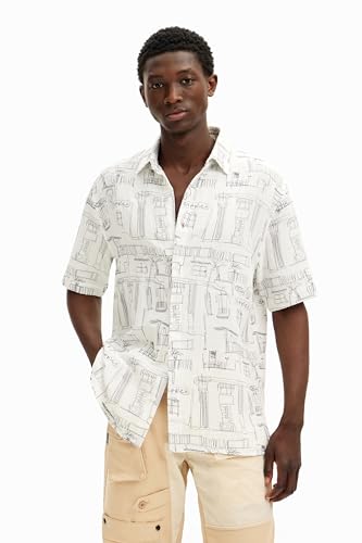 Camiseta de manga corta para hombre Desigual ideal para tu estilo casual de verano