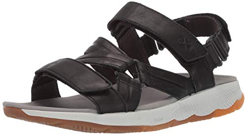 Preisvergleich Produktbild Hush Puppies Herren Puli Backstrap Slipper, schwarzes Leder, 39.5 EU