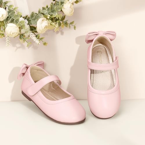 Image of PANDANINJIA Toddler Dress Shoes Flower Girls Ballet Flats