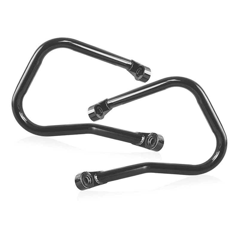 Pare carters pour Harley Softail Heritage FLHC FLHCS noir brillant - 2