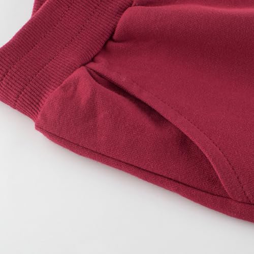 Bidobibo Little Boys Joggers Toddler Casual Baggy Sweatpants Kids Cotton Elastic Waist Drawstring Athletic Pants with Pockets3