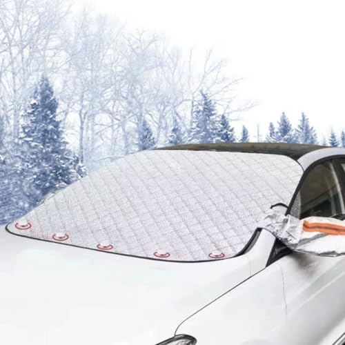 Protector De Parabrisas, Parasol Coche Delantero, Cubierta Parasol Coche Delantero, Nieve Cubiertas, Protector de Parabrisas Magnético, Protege De Rayos Antihielo Y Nieve, UV, Lluvia, 1pc
