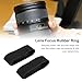 Camera Lens Rubber, Recise Zoom and Focus Grip Rubber Set for AF S 70‑200mm F 2.8G ED VR II Replacement Rubber