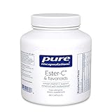 Pure Encapsulations - Ester-C & Flavonoids - Hypoallergenic Vitamin C Supplement Enhanced with Bioflavonoids - 180 Capsules