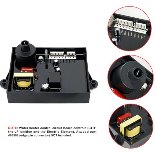 Image of 91365 RV Hot Water Heater Control Circuit Board Fit for Atwood G9-EXT GCH6A-10E G16-EXT GC6AA-10E GE16-EXT GC10A-4E GE9-EXT, Water Heater Element Replacement Parts for 91365 93305 91346 93851