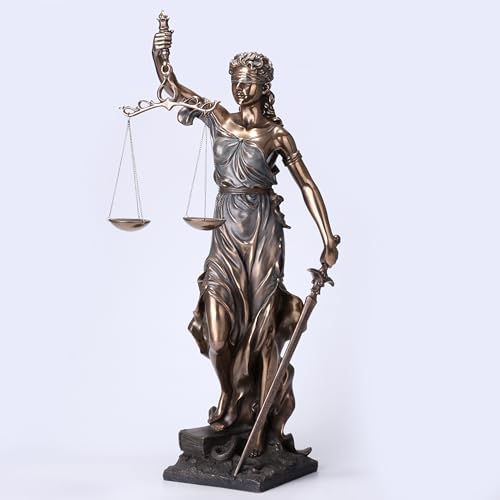 Estatua Themis Diosa Griega de la Justicia 29 Pulgadas miniatura 2