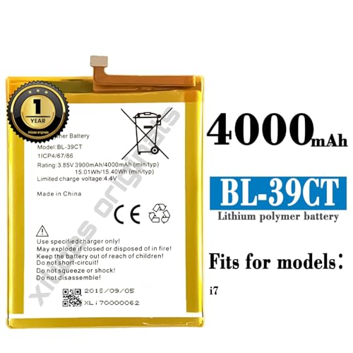 Image of BL-39CT Battery for Tecno i5 / i7 Battery with 1 Year Warranty** (V103)