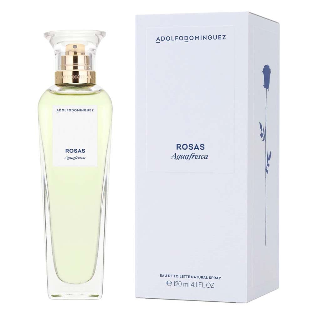 Adolfo Dominguez Agua Fresca de Rosas Edt Vapo, 120 Ml