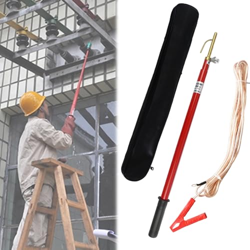 Poteau télescopique anti-électrocution isolant 35KV 3 sections - 2