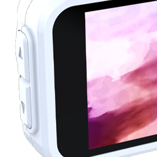 Image of banapoy Small Digital Camera, 4K HD 64MP Compact CCD Vlog Camera with LED Fill Light and 19 Retro Filters, for Students Travel Outdoor Photography (White)