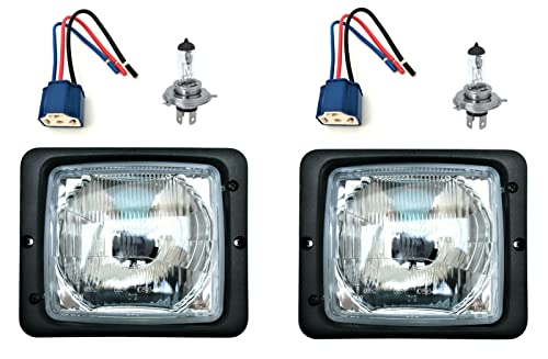 MelTruck® Fendt Zetor Lot de 2 ampoules H4 12 V Cover