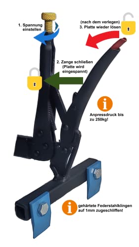 Plattenheber MSB Hebi für präzises Heben und Verlegen von Platten
