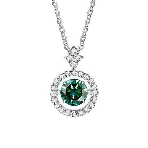 Pendentif moissanite étincelant le cadeau d'anniversaire idéal pour femme