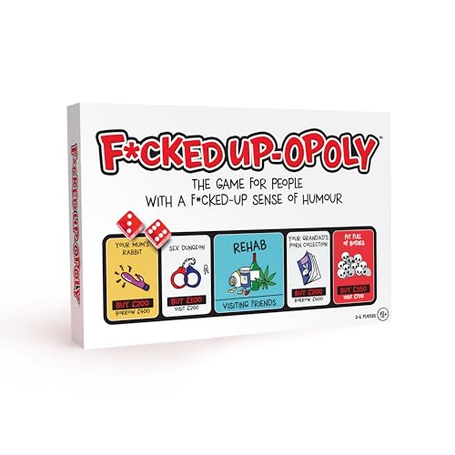 Imagination Gaming F*Cked Up-Opoly | The Adult Only Drink And Drugs Trading Game