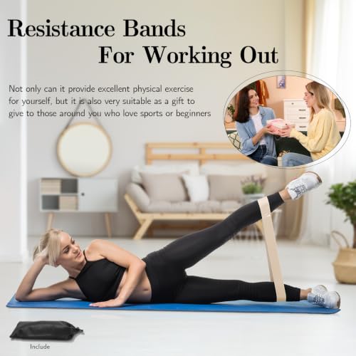Image of Resistance Bands for Working Out, 5 Levels Elastic Exercise Bands