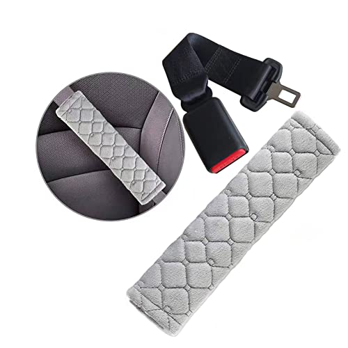 Cojines para cinturón de seguridad de coche, almohadilla de hombro suave, 1 paquete con 1 extensión de hebilla para la mayoría de los propietarios de automóviles para una conducción más cómoda