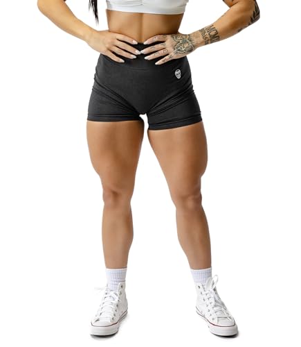 Image of Gymreapers Infinity Seamless Workout Shorts High Waist Biker Shorts for Women Athletic Gym Running Pilates Yoga Sport Short