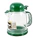Ruilogod Pojemność 400ml plastikowa Olej Ocet Imbryk czajnik Zielony