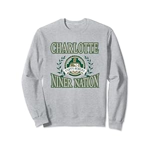 North Carolina Charlotte 49ers Laurels Officially Licensed Sweatshirt