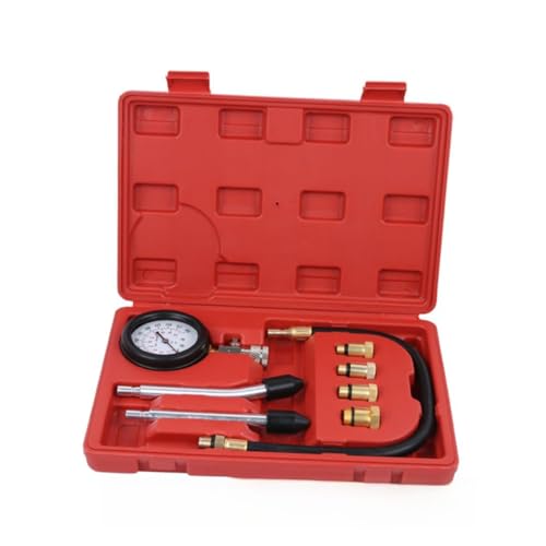POPETPOP 1ensemble Manomètre De Compression Multi-fonctionnel Pour Cylindres Testeur De Fuite Pression Pour Voitures Et Kit Pratique Avec Étui De Rangement Mesure