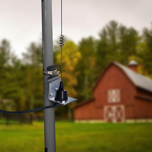 Image of Nagoya RB-700N Universal NMO Lip Mount for Trucks, Hatchbacks, SUVs and Cars (Multi-axis Adjustable) Includes 50.8m RG-58A /U Cable with PL-259 Connector (Including Rain Cap), Fixing, Mounts