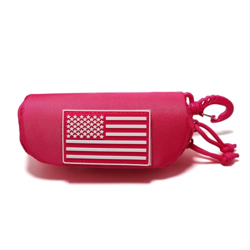 Image of Tactical Molle Glasses Case Tactical Eyeglasses Case Shockproof Sunglasses Carrying Protective Box with Clip