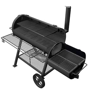 Oklahoma Joes® Highland Offset Reverse Flow Smoker and Grill - 24203003 Oklahoma Joes Highland Offset Reverse Flow Smoker and Grill 24203003