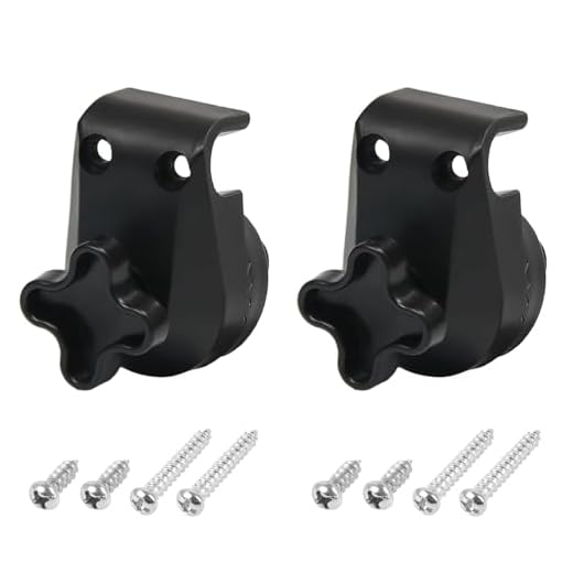 TopHomer Set di 3 pezzi per altalena da giardino, accessori di ricambio in plastica per baldacchino e telaio a dondolo con funzione di regolazione dell'inclinazione