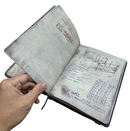 Costumeteers SOAP JOURNAL COD Duty Book MacTavish Tactical 100 Pages Diary Notebook Memorabilia Mission Logs Credenhill Press props