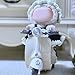 Scooter Toy for Labubu Toy with Light and Music, Cute Have a Seat for Labubu Accessories, Interactive Toys Desktop Decor for Doll Collectors (Pink)